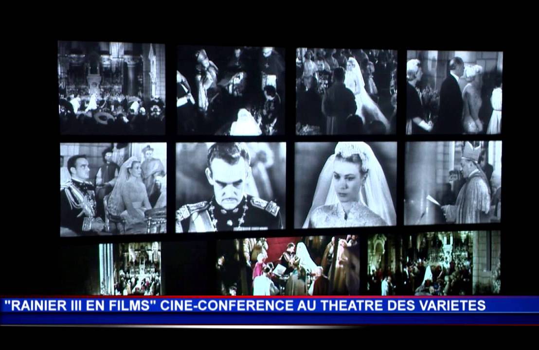 Le Prince Rainier III en films à Monaco