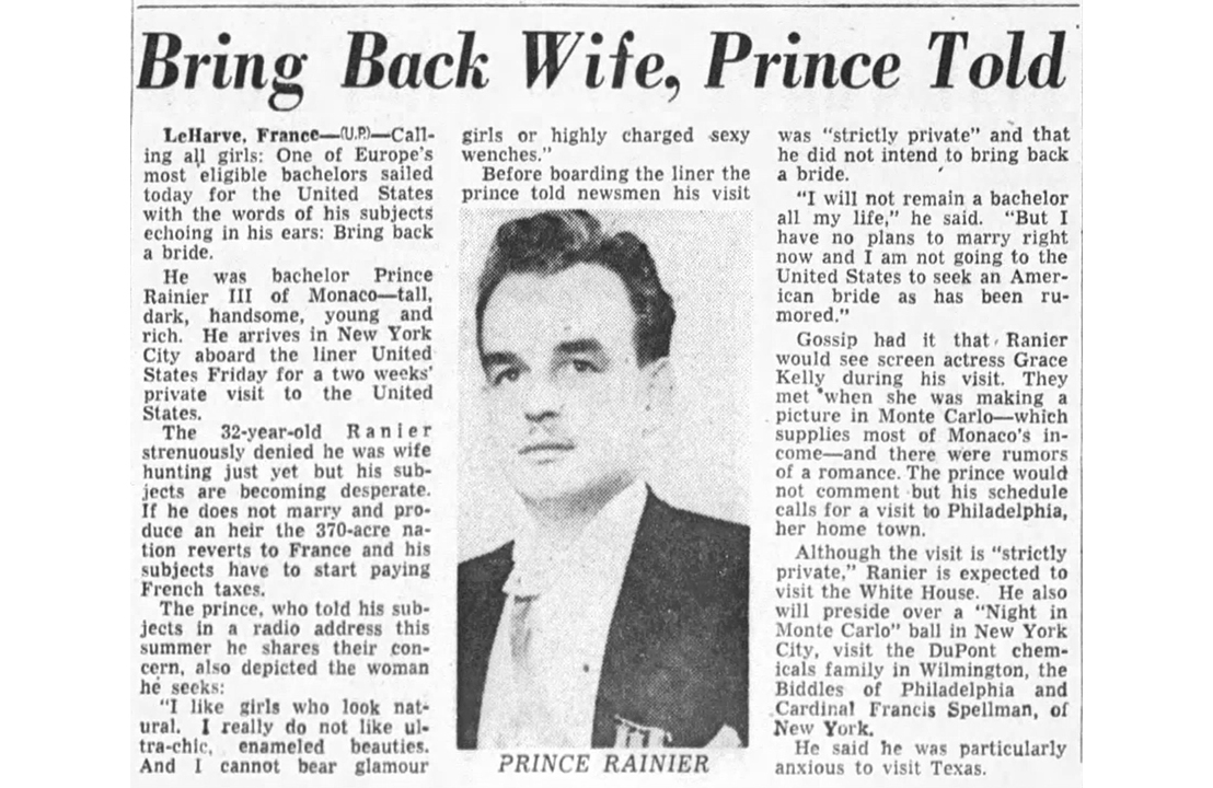 Bring back wife, Prince told